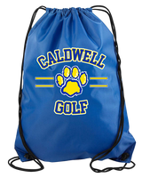 Caldwell HS Golf Curve - Drawstring Bag
