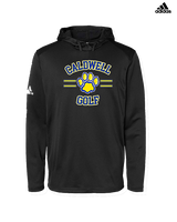 Caldwell HS Golf Curve - Mens Adidas Hoodie