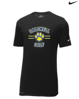 Caldwell HS Golf Curve - Mens Nike Cotton Poly Tee