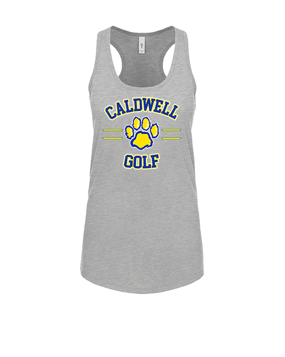 Caldwell HS Golf Curve - Womens Tank Top
