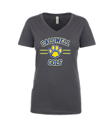 Caldwell HS Golf Curve - Womens Vneck