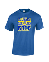 Caldwell HS Golf Stamp - Cotton T-Shirt