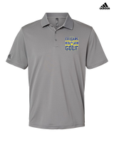 Caldwell HS Golf Stamp - Mens Adidas Polo