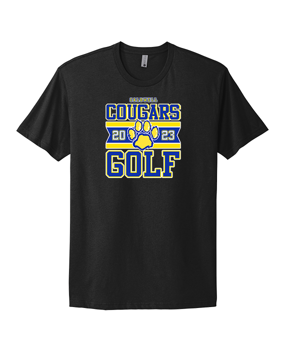 Caldwell HS Golf Stamp - Mens Select Cotton T-Shirt