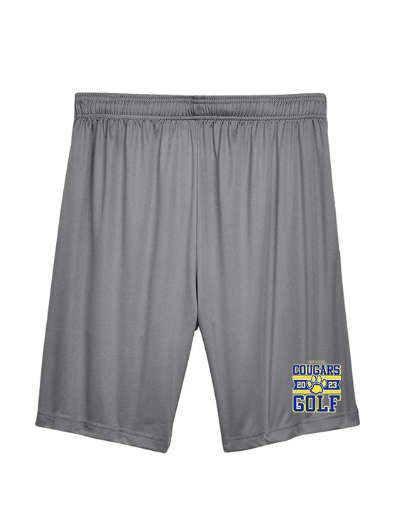 Caldwell HS Golf Stamp - Mens Training Shorts with Pockets
