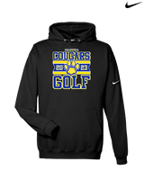Caldwell HS Golf Stamp - Nike Club Fleece Hoodie