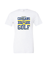 Caldwell HS Golf Stamp - Tri-Blend Shirt