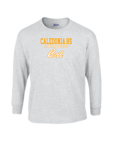 Caledonia HS Boys Lacrosse Block - Cotton Longsleeve