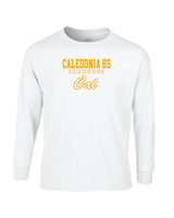 Caledonia HS Boys Lacrosse Block - Cotton Longsleeve