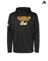 Caledonia HS Boys Lacrosse Block - Mens Adidas Hoodie