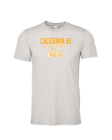 Caledonia HS Boys Lacrosse Block - Tri-Blend Shirt