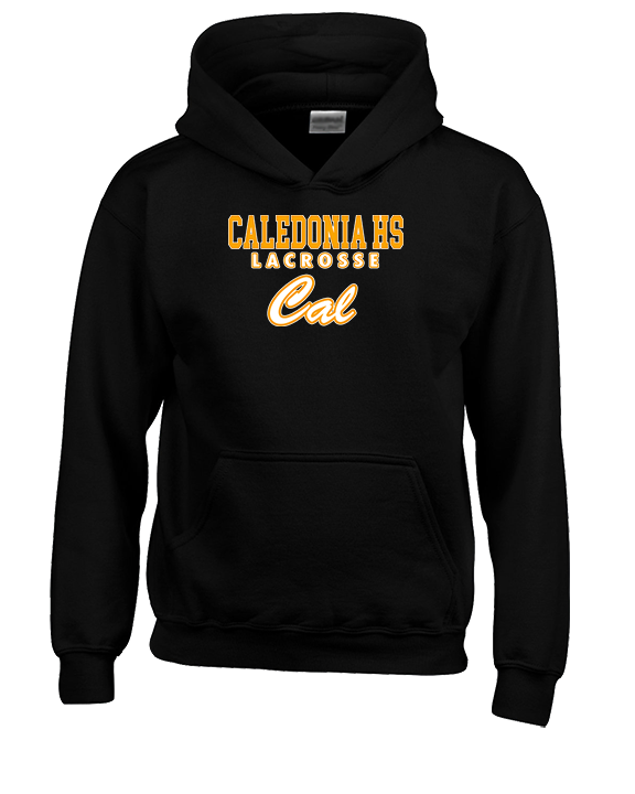 Caledonia HS Boys Lacrosse Block - Unisex Hoodie