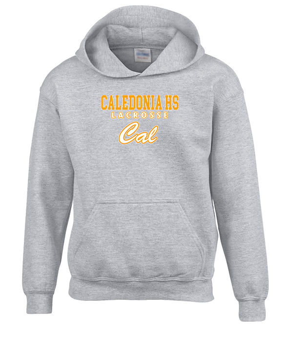 Caledonia HS Boys Lacrosse Block - Unisex Hoodie