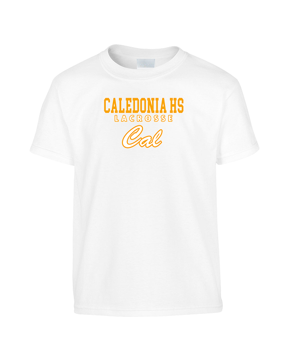 Caledonia HS Boys Lacrosse Block - Youth Shirt