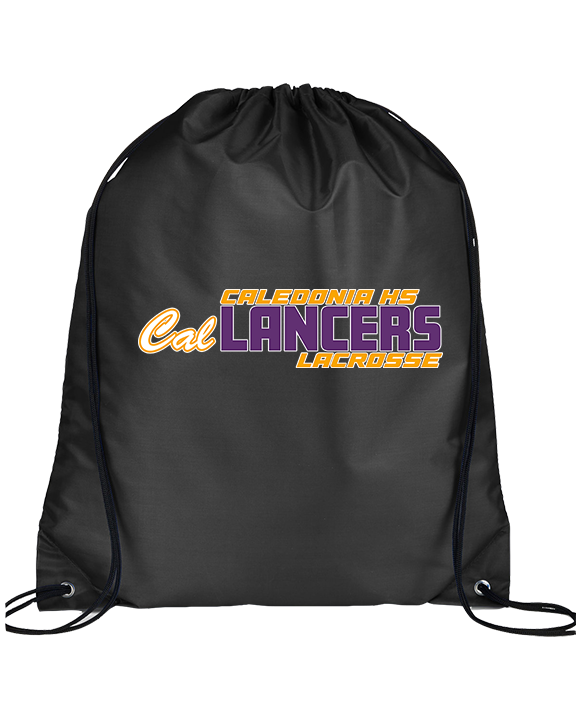 Caledonia HS Boys Lacrosse Bold - Drawstring Bag