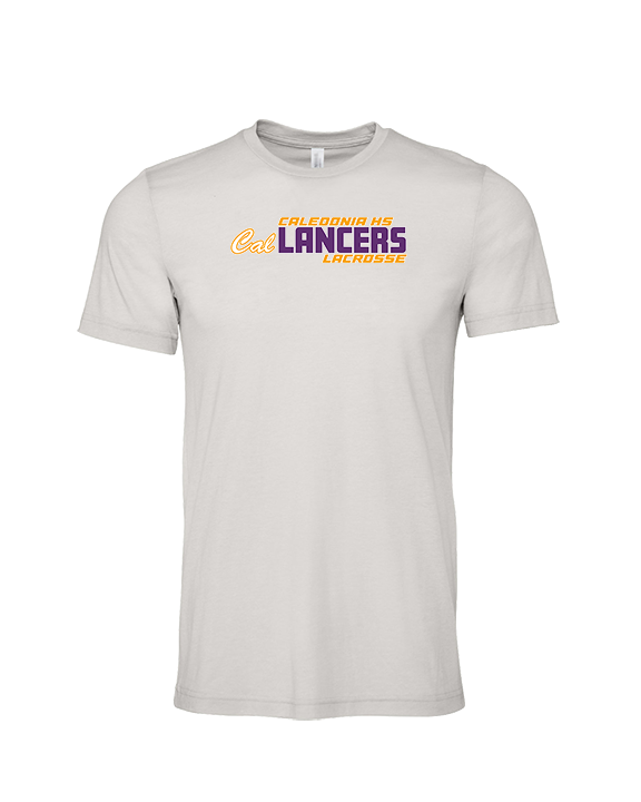 Caledonia HS Boys Lacrosse Bold - Tri - Blend Shirt