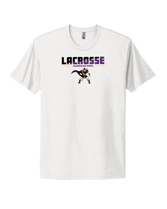 Caledonia HS Boys Lacrosse Cut - Mens Select Cotton T-Shirt
