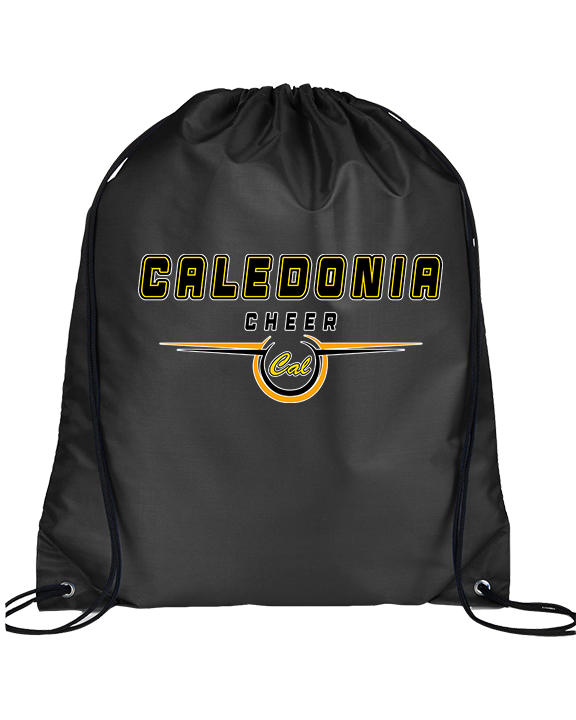 Caledonia HS Cheer Design - Drawstring Bag