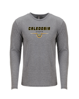 Caledonia HS Cheer Design - Tri-Blend Long Sleeve