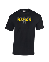 Caledonia HS Cheer Nation - Cotton T-Shirt