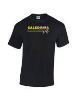 Caledonia HS Cheer Stripes - Cotton T-Shirt
