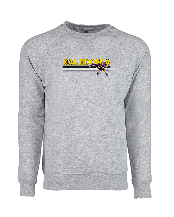 Caledonia HS Cheer Stripes - Crewneck Sweatshirt