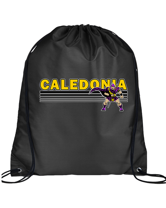 Caledonia HS Cheer Stripes - Drawstring Bag