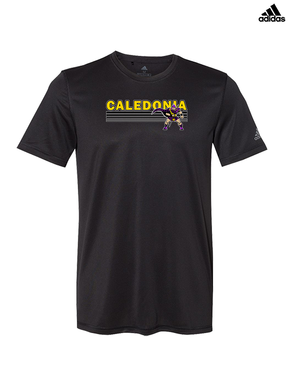 Caledonia HS Cheer Stripes - Mens Adidas Performance Shirt
