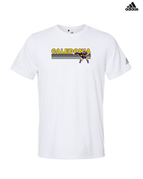 Caledonia HS Cheer Stripes - Mens Adidas Performance Shirt