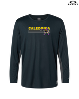 Caledonia HS Cheer Stripes - Mens Oakley Longsleeve