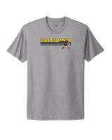 Caledonia HS Cheer Stripes - Mens Select Cotton T-Shirt