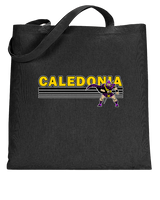 Caledonia HS Cheer Stripes - Tote