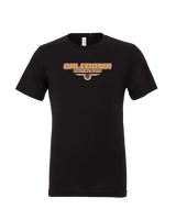 Caledonia HS Girls Basketball Design - Tri-Blend Shirt