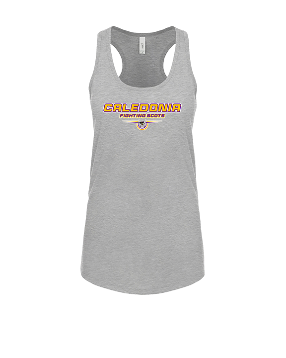 Caledonia HS Girls Basketball Design - Womens Tank Top