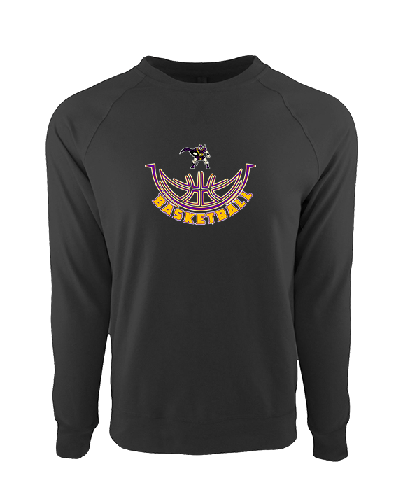 Caledonia HS Girls Basketball Outline - Crewneck Sweatshirt