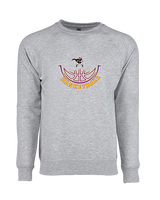 Caledonia HS Girls Basketball Outline - Crewneck Sweatshirt