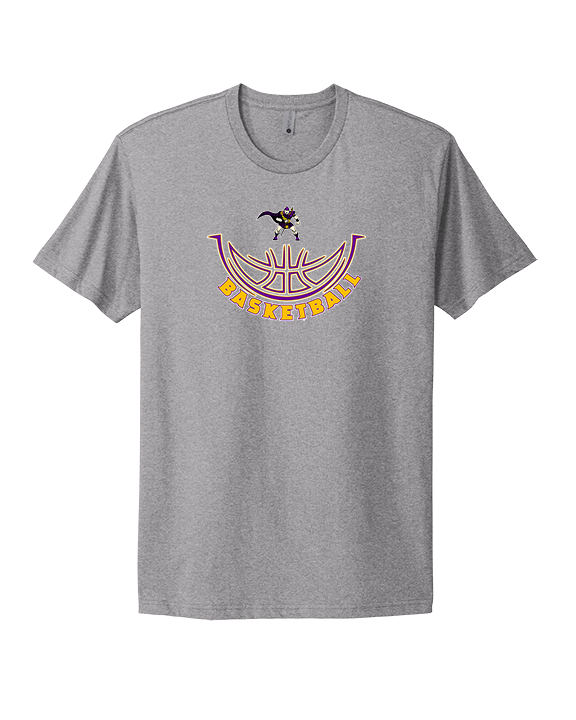 Caledonia HS Girls Basketball Outline - Mens Select Cotton T-Shirt