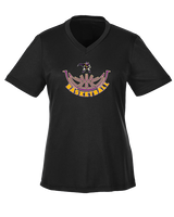 Caledonia HS Girls Basketball Outline - Womens Performance Shirt