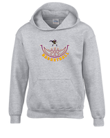 Caledonia HS Girls Basketball Outline - Youth Hoodie