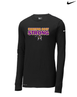 Caledonia HS Girls Basketball Strong - Mens Nike Longsleeve