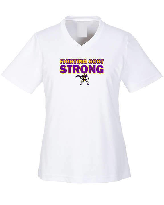 Caledonia HS Girls Basketball Strong - Womens Performance Shirt