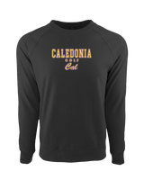 Caledonia HS Girls Golf Block - Crewneck Sweatshirt