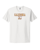 Caledonia HS Girls Golf Block - Mens Select Cotton T-Shirt