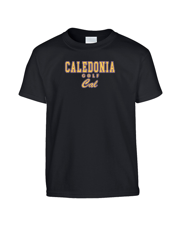 Caledonia HS Girls Golf Block - Youth Shirt