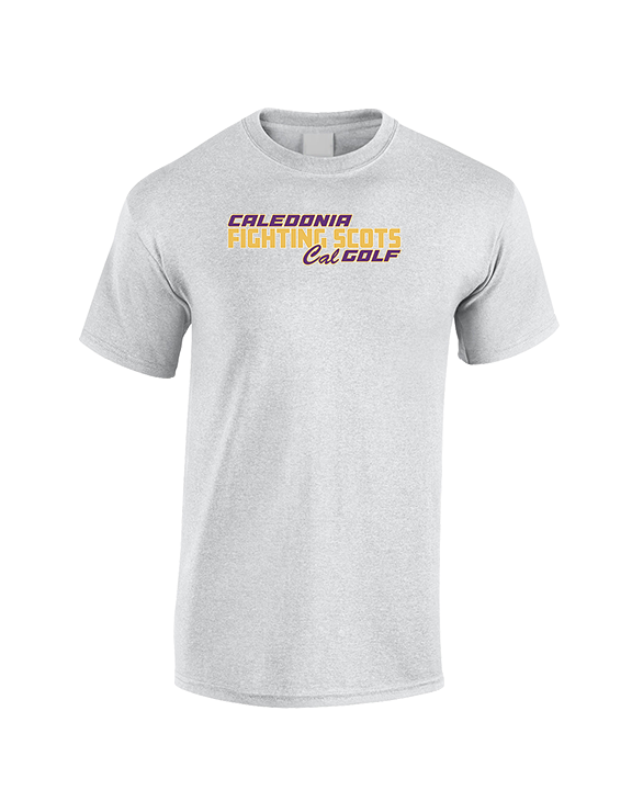 Caledonia HS Girls Golf Bold - Cotton T-Shirt