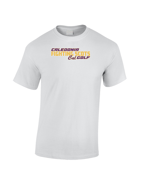 Caledonia HS Girls Golf Bold - Cotton T-Shirt