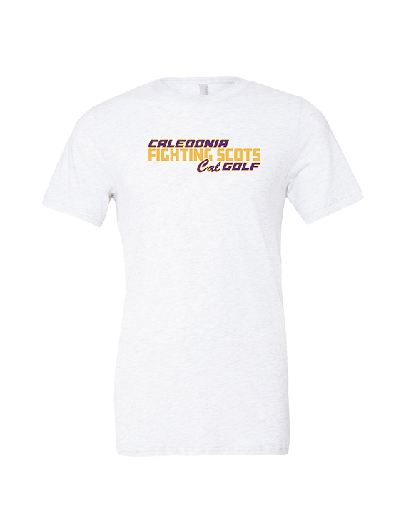 Caledonia HS Girls Golf Bold - Tri-Blend Shirt