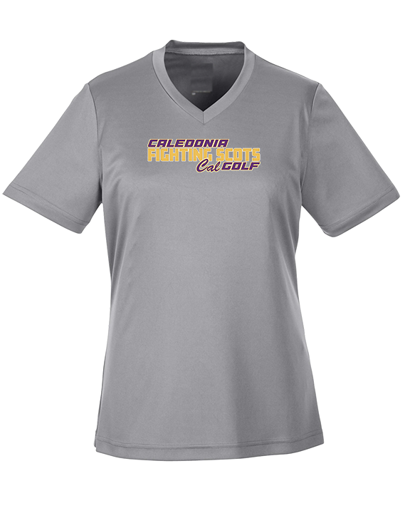 Caledonia HS Girls Golf Bold - Womens Performance Shirt