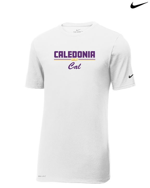 Caledonia HS Girls Golf Keen - Mens Nike Cotton Poly Tee