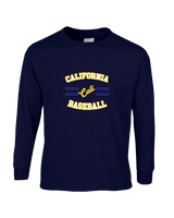 California Baseball Curve - Cotton Longsleeve